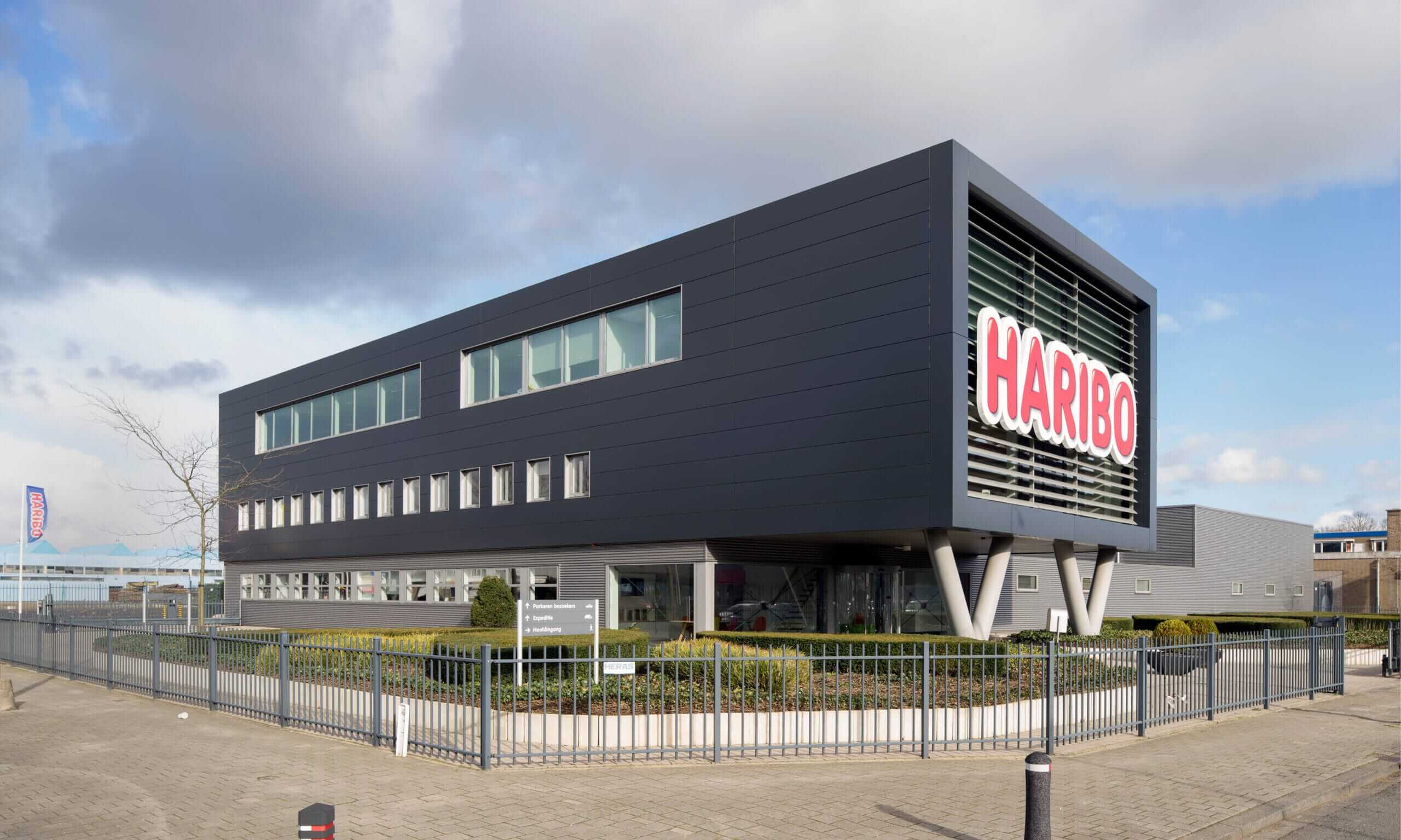 Uitbreiding van het hoofdkantoor Haribo Benelux in Breda